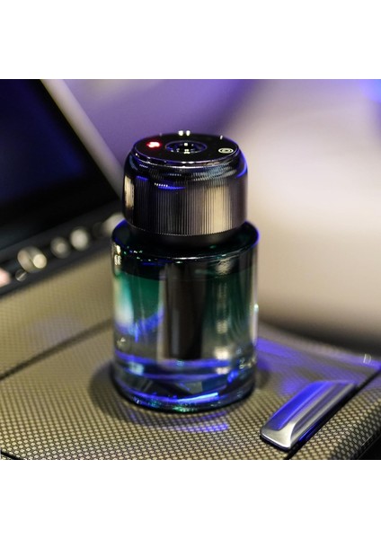 Taşınabilir Araç Difüzörü – 160ML Usb-C Şarjlı, 3 Üfleme Modu, Yıldızlı Gökyüzü LED Işıklı, Sessiz, Oto Nemlendirici ,Araç Kokusu