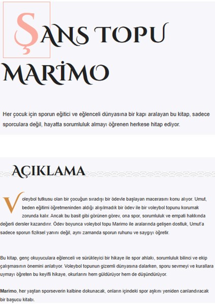 Şans Topu Marimo - Derya Akdeniz fiyatları