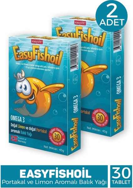 Easyfishoil 30 Jel Tablet 2 Adet