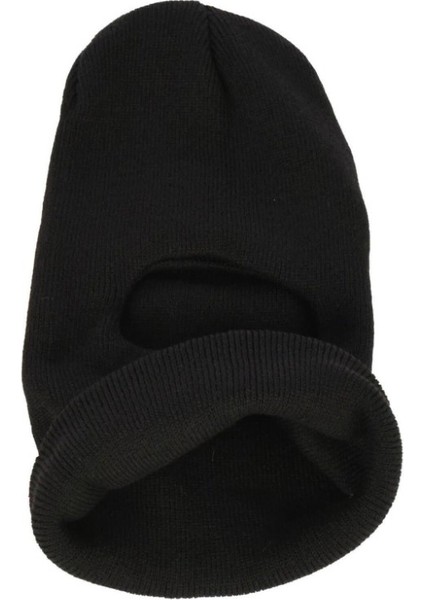 Siyah Balaclava Kar Maskesi Triko Bere Boyunluk modelleri