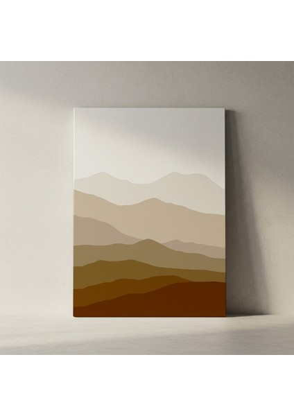 Minimalist Dağ Manzarası Tablosu fiyatları
