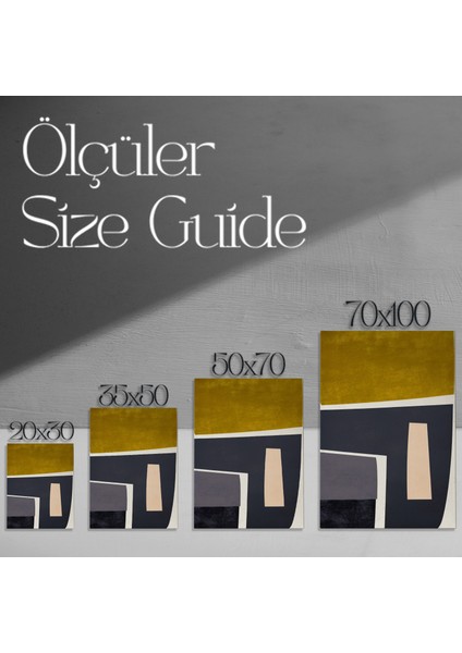 Soyut Geometrik Sanat Tablosu modelleri