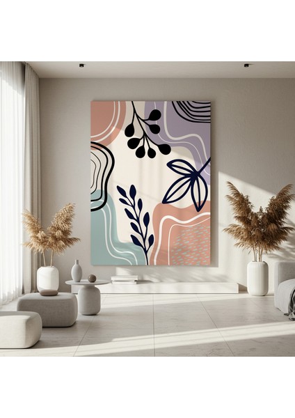 Soyut Bitkisel Desenler Tablosu fırsatları