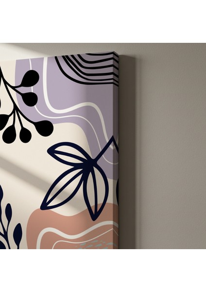 Soyut Bitkisel Desenler Tablosu indirimleri