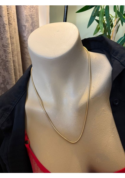 Yuvarlak Yılan Italyan Zincir Paslanmaz Çelik Kolye fiyatları