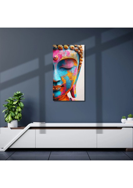 Uv Digital Baskı Cam Tablo Budda Desenli Cam Duvar Tablosu modelleri