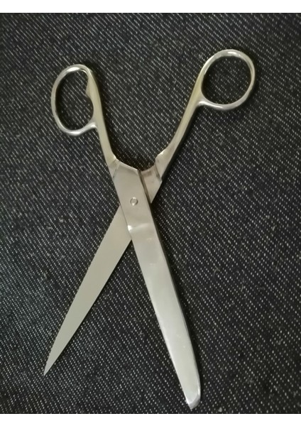 Marco Polo Profesyonel Çelik Terzi Makası No:8-Gümüş