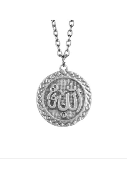 Çelik Baskılı Erkek Kolye