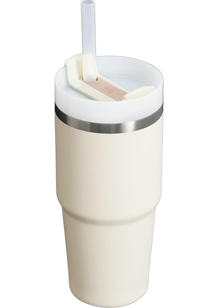 The Quencher H2.o Flowstate Pipetli Termos Bardak 0,41 Krem fiyatları