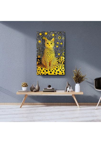 Uv Digital Baskı Cam Tablo Kedi Sevimli Kedi Cam Tablosu Yeni Ev Tablosu