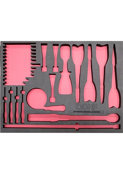 27 Parça Boş Eva Seti Tork Kolu Pense Keski Için Takım Arabası Için 55CM x 41 cm