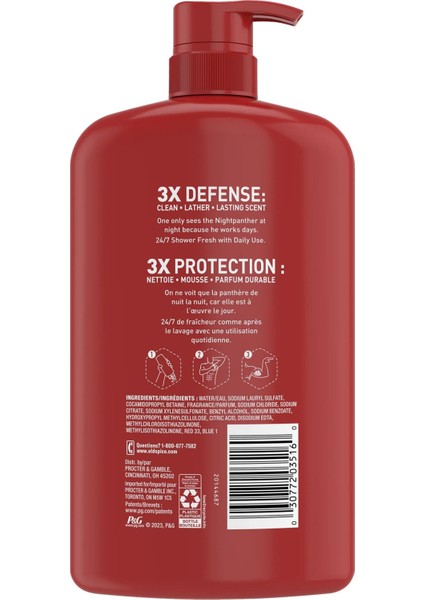 Nightpanther Duş Jeli 987ML fiyatları