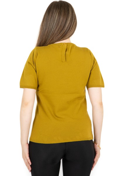 Kısa Kollu Kazak Tütün indirimleri