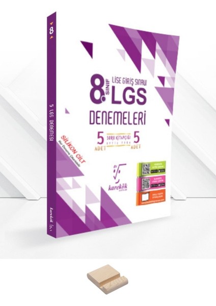 Lgs 8. Sınıf Deneme Seti ve Telefon Standı