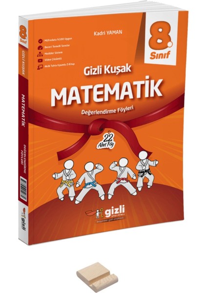 Lgs 8. Sınıf Gizli Kuşak Matematik Değerlendirme Föyleri ve Telefon Standı