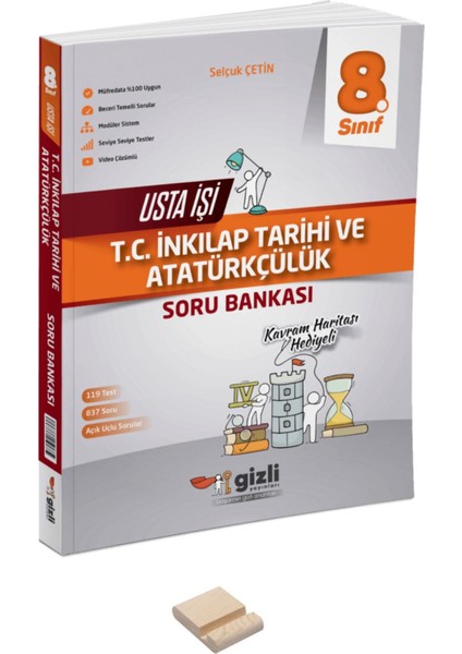 Lgs 8. Sınıf Usta Işi Inkılap Soru Bankası ve Telefon Standı