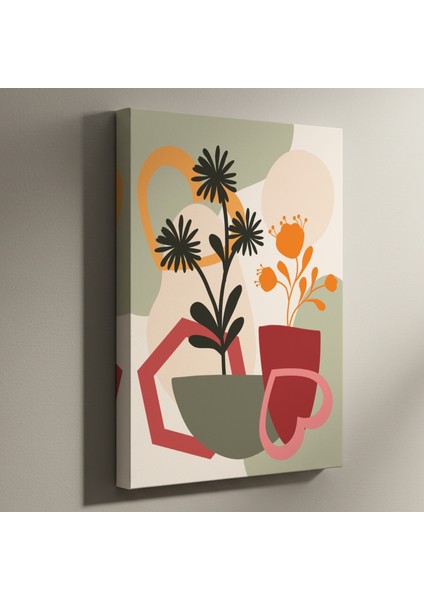 Soyut Bitkisel Desenler Tablosu