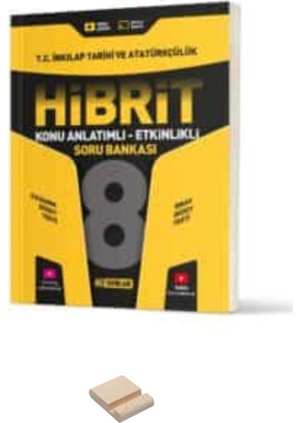 Lgs 8. Sınıf Hibrit Inkılap Soru Bankası ve Telefon Standı