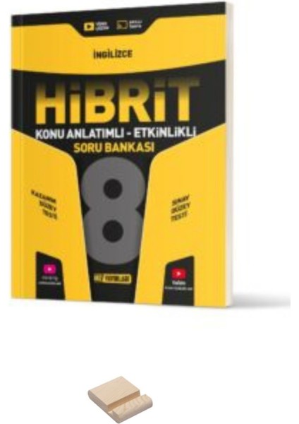 Lgs 8. Sınıf Hibrit Ingilizce Soru Bankası ve Telefon Standı