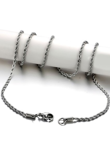 Burgu Kıvrık Model 3 mm 60 cm Erkek Bijuteri Zincir EY32 modelleri