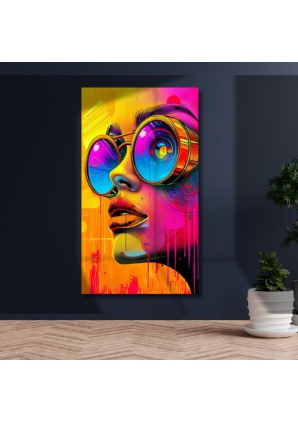 Uv Digital Baskı Modern Kadın Cam Tablosu fiyatları