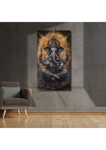 Uv Digital Baskı Budda Desenli Cam Duvar Tablosu modelleri