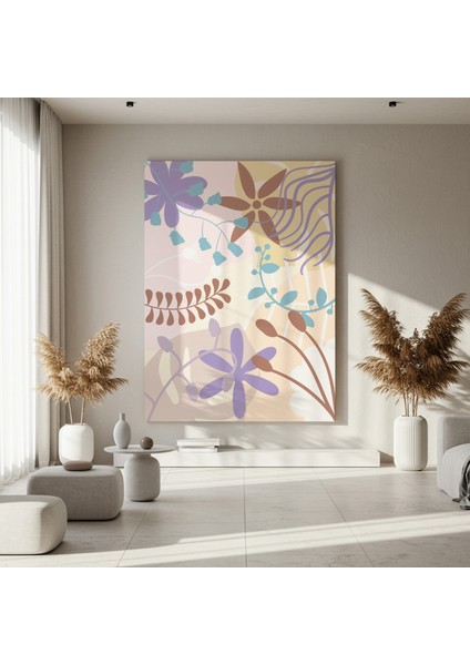 Soyut Botanik Desen Tablosu fırsatları