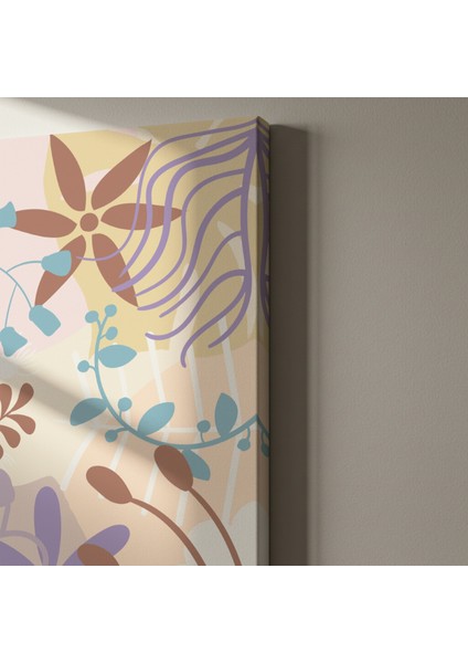 Soyut Botanik Desen Tablosu indirimleri