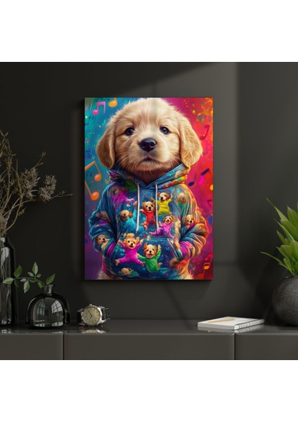 Uv Digital Baskı Köpek Desenli Cam Tablo fiyatları