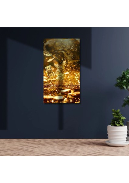Uv Digital Baskı Cam Tablo Para Çeken Tılsım Astroloji Terimler Parayı Kendine Çekmek