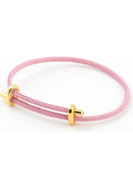 Renkli Örgü Ipli Ayarlanabilir Çelik Tel Bileklik fiyatları