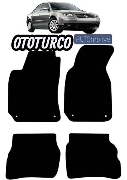 Vw Passat B5-B5.5 (1996-2005)UYUMLU Ototurco Velur Halı Paspas