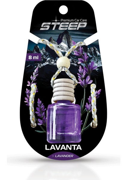 Cam Fanus Lavanta 8 ml Ayna Kokusu