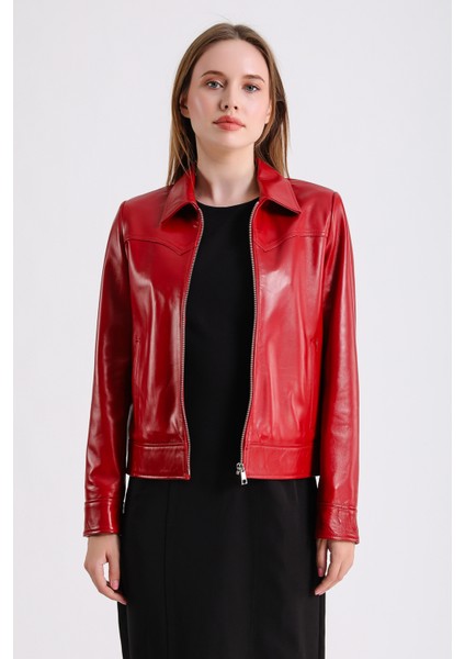 Carole Kadın Deri Ceket