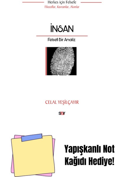 Insan + Yapışkanlı Not Kağıdı