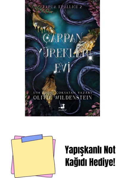 Çarpan Yürekler Evi + Yapışkanlı Not Kağıdı