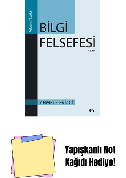 Bilgi Felsefesi + Yapışkanlı Not Kağıdı