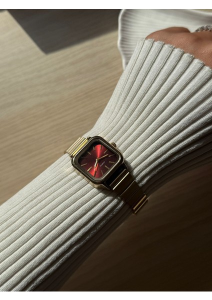 Retro Minimal Metal Kordon Vintage Kadın Kol Saati