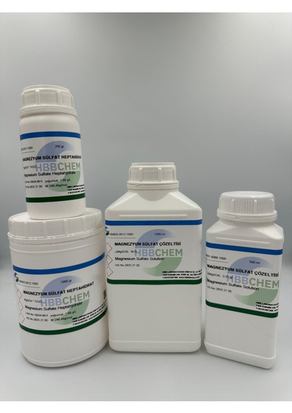 Magnezyum Sülfat Heptahidrat
