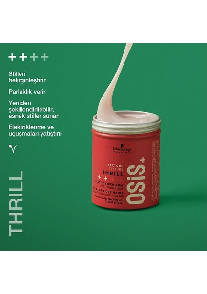 Mustore Thrill Fibre Gum -Saçlara Doku Kazandıran Orta Tutuşlu Wax 100 ml fiyatları
