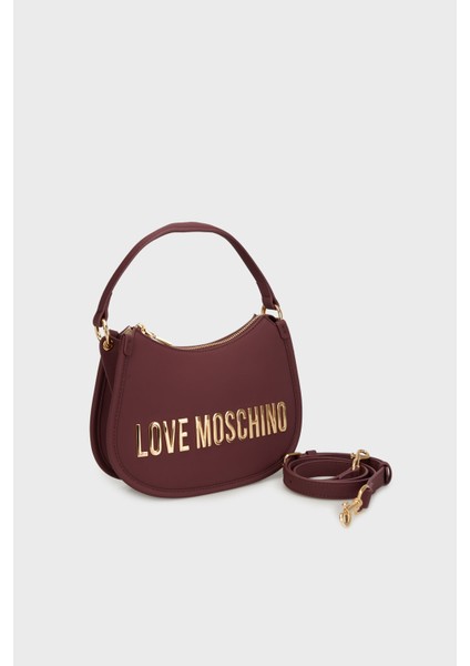 Logolu Çıkarılabilir Askı ve Tutma Saplı Çanta Bayan Çanta JC4027PP1NKD0552