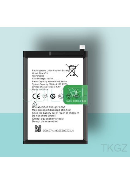 - Infinix Note 7 - BL-49GX - Batarya Pil Orijinal Sıfır