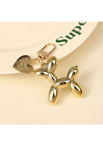 Balon Paslanmaz Çelik Köpek Detaylı Anahtarlık , Charm fiyatları