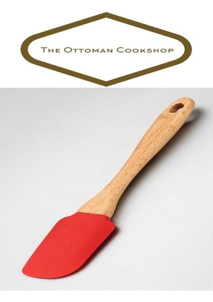 A594 Natura Twisty Hamur Spatulası Kırmızı