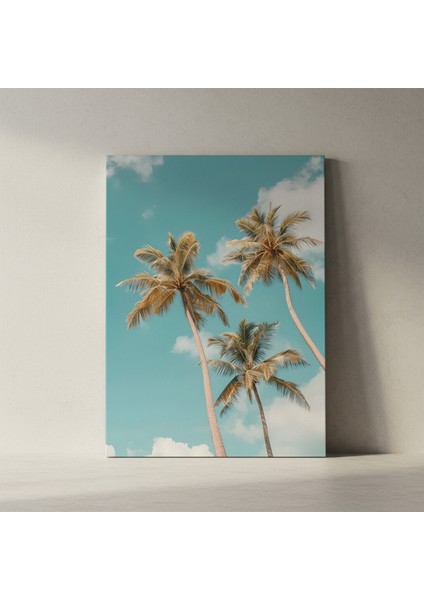 Tropikal Palmiye Ağaçları Tablosu fiyatları