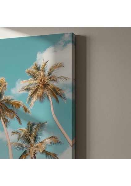 Tropikal Palmiye Ağaçları Tablosu indirimleri