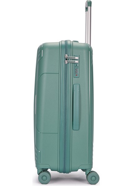Benetton Orta Boy %100 Polipropilen Valiz Yeşil 14BNT8001 fiyatları
