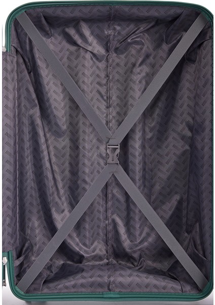 Benetton Orta Boy %100 Polipropilen Valiz Yeşil 14BNT8001 fırsatları