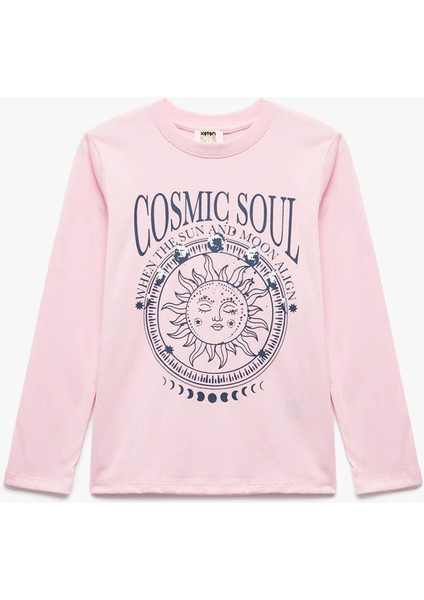 Pembe Kız Çocuk Sweatshirt 6WKG10155AK