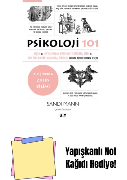 Psikoloji 101 + Yapışkanlı Not Kağıdı
